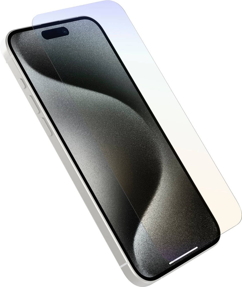 OtterBox - Premium Glass Screen Protector for  iPhone 15 Pro Max - Clear