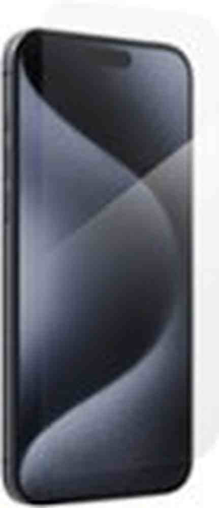 ZAGG - Glass+ Defense Screen Protector for  iPhone 15 Pro Max - Clear