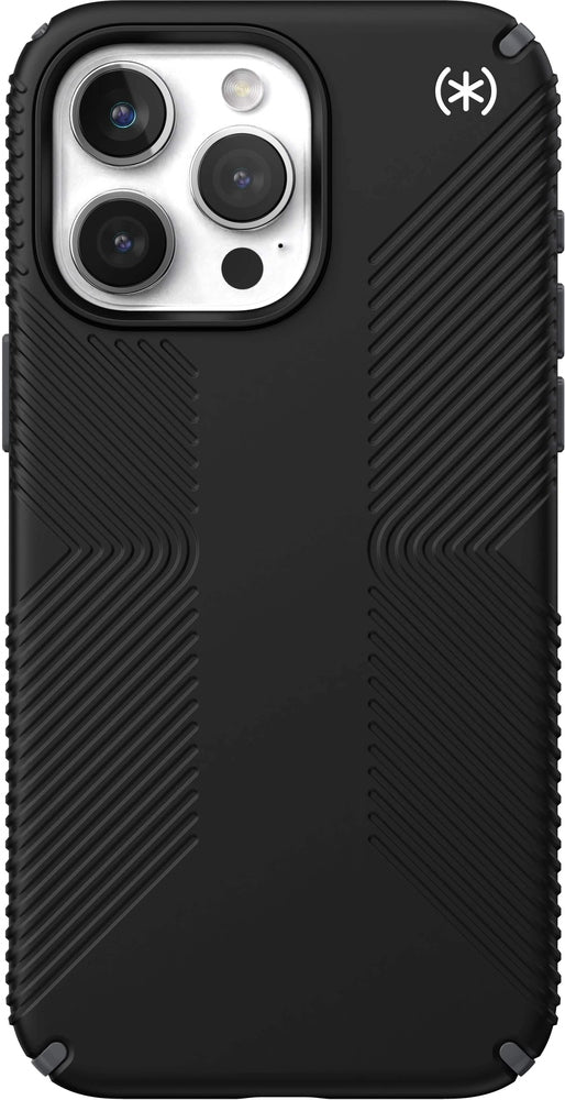 Speck - Presidio2 Grip Case with MagSafe for  iPhone 15 Pro Max - Black