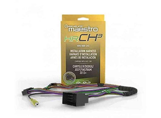 Maestro - Wiring Harness for Select Chrysler Dodge and Jeep Vehicles 2013 and Up - Black