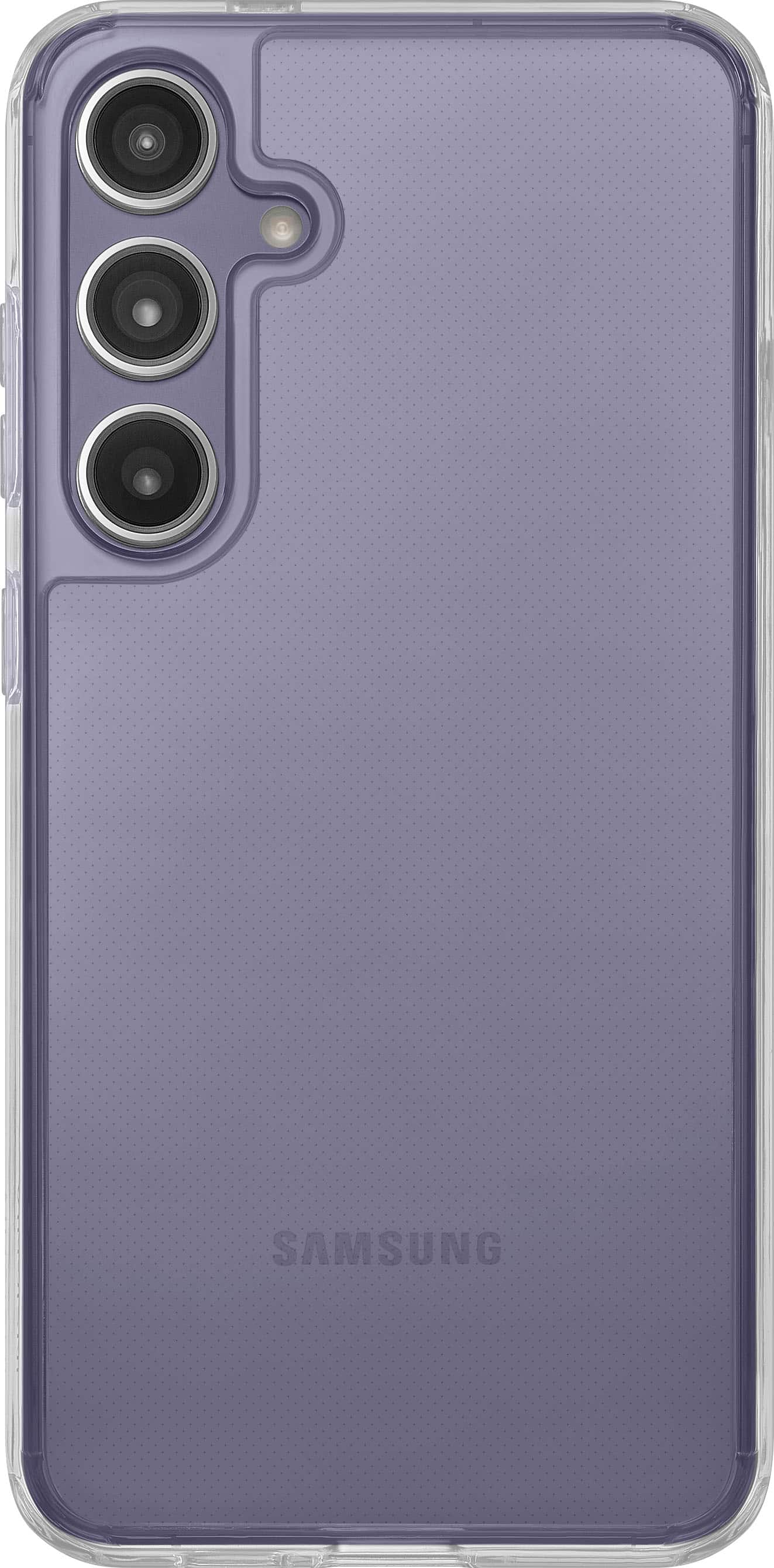 Insignia - Hard-Shell Case for Samsung Galaxy S24+ - Clear