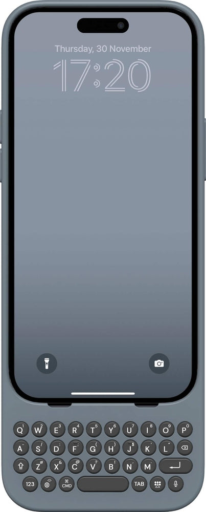 Clicks - Keyboard for  iPhone 15 Pro - London Sky