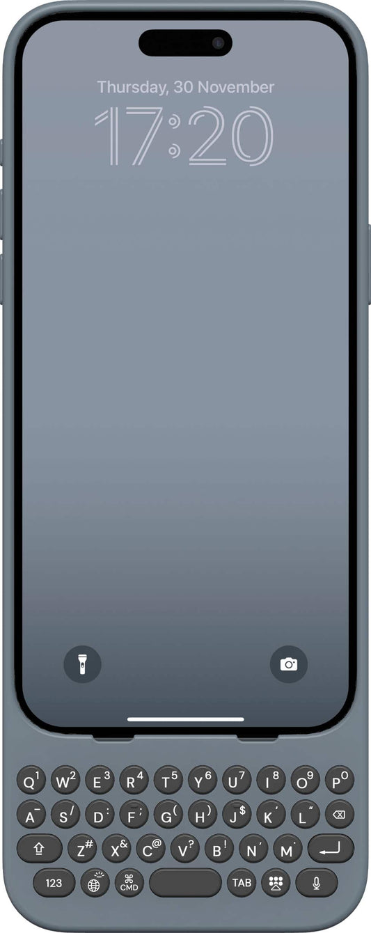 Clicks - Keyboard for Apple iPhone 15 Pro Max - London Sky