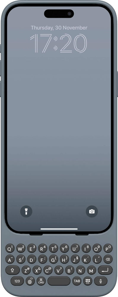 Clicks - Keyboard for  iPhone 15 Pro Max - London Sky