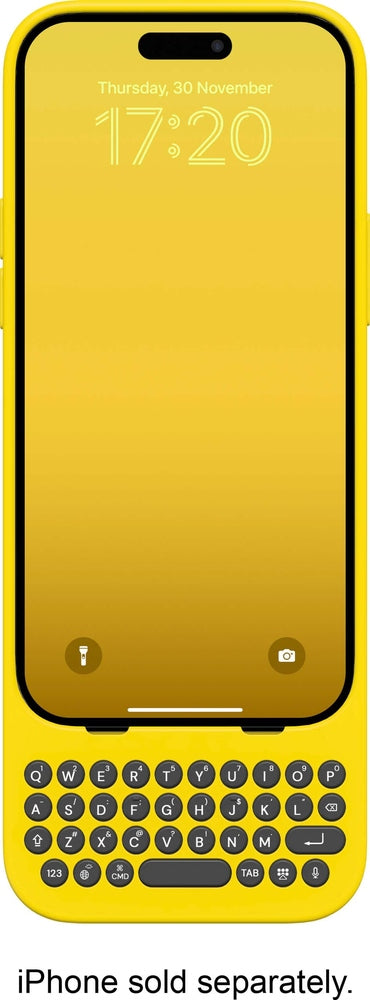Clicks - Keyboard for  iPhone 15 Pro - BumbleBee