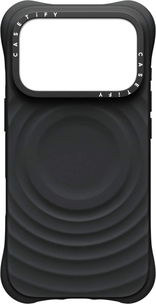 CASETiFY - Apple iPhone 17 Pro Ripple Case - Black