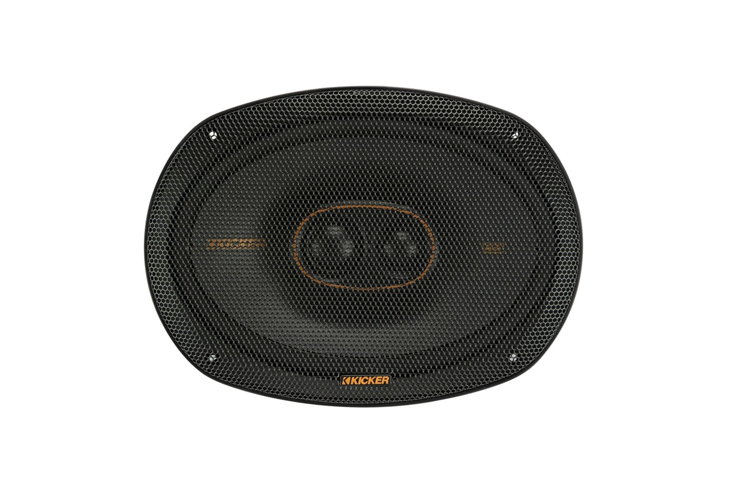 KICKER - KS Series 6" x 9" 3-Way Car Speakers with Polypropylene Cones (Pair) - Black
