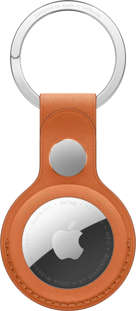  - AirTag FineWoven Key Ring - Fox Orange