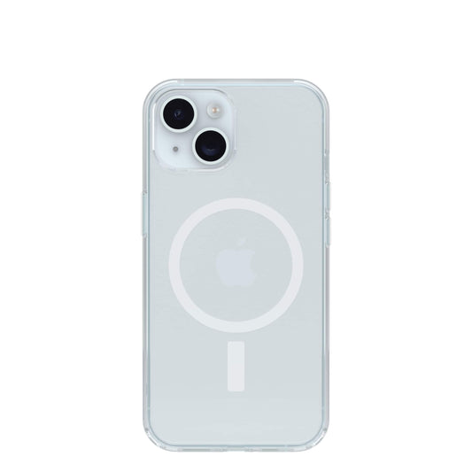 OtterBox - Symmetry Series Soft Shell for MagSafe for Apple iPhone 17e iPhone 16e iPhone 15 iPhone 14 iPhone 13 - Clear