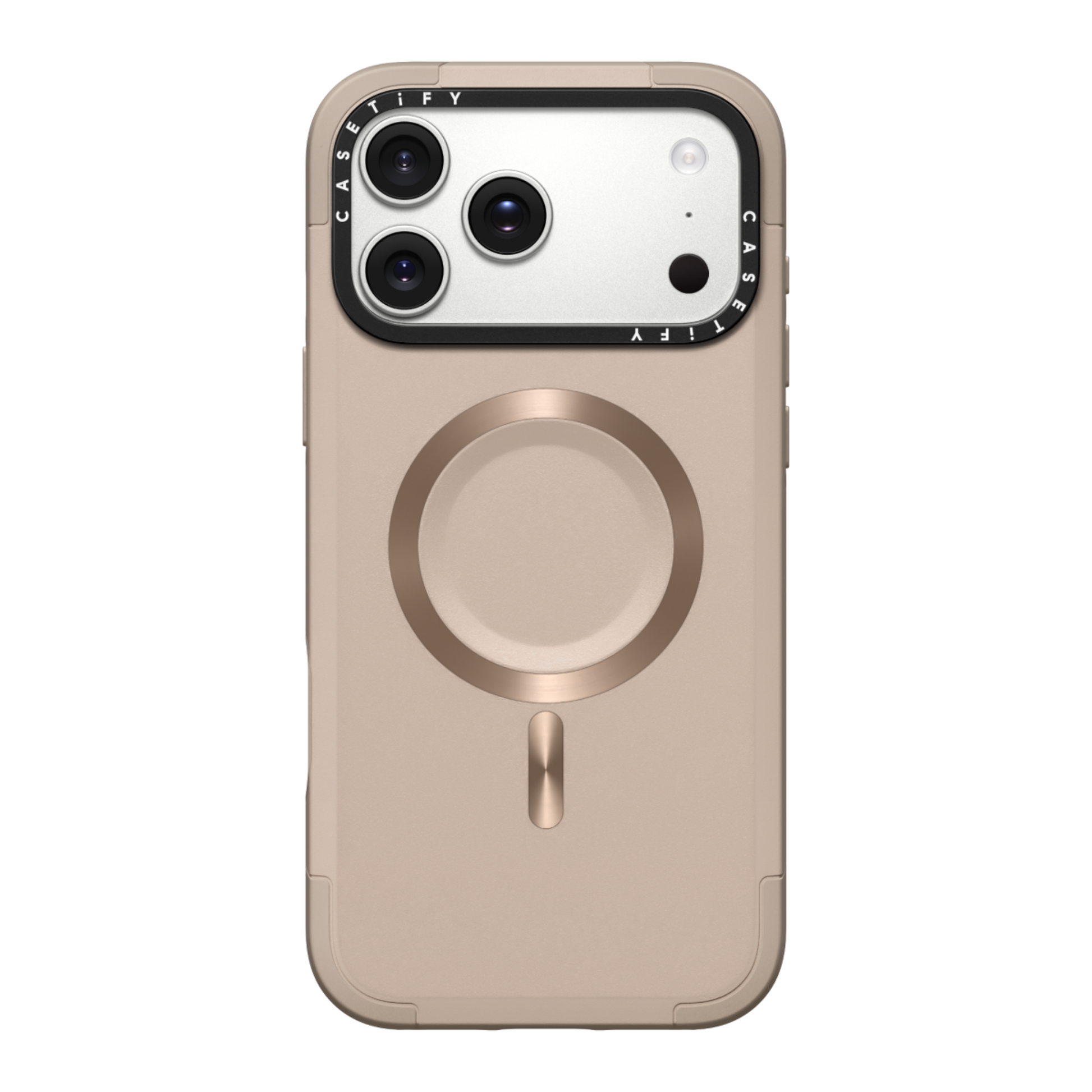 CASETiFY - Apple iPhone 17 Pro Max Force Case - Taupe
