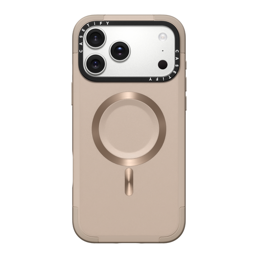 CASETiFY - Apple iPhone 17 Pro Max Force Case - Taupe