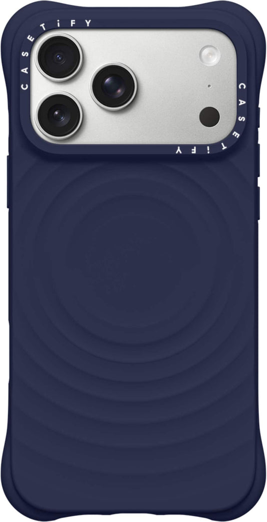 CASETiFY - Apple iPhone 17 Pro Max Ripple Case - Navy Blue