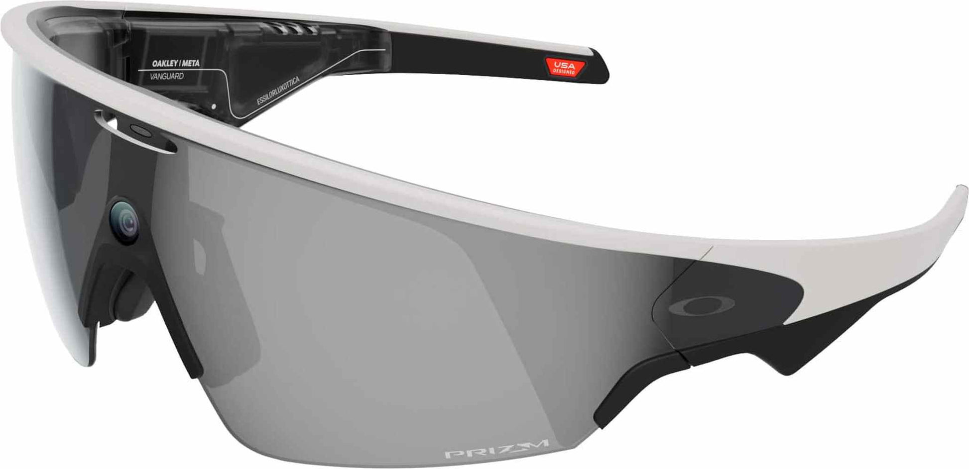 Oakley Meta - Oakley  Meta Vanguard with Meta AI Audio Photo Video Compatibility - Prizm Black - White