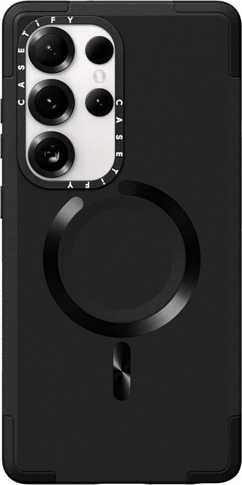 CASETiFY - Galaxy S25 Ultra - Force Case - (Wireless Charging Compatible) - Black