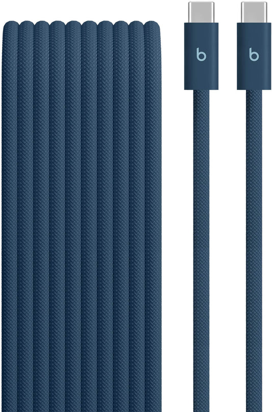 Beats - 10' 240W USB-C to USB-C Braided Cable - Nitro Navy