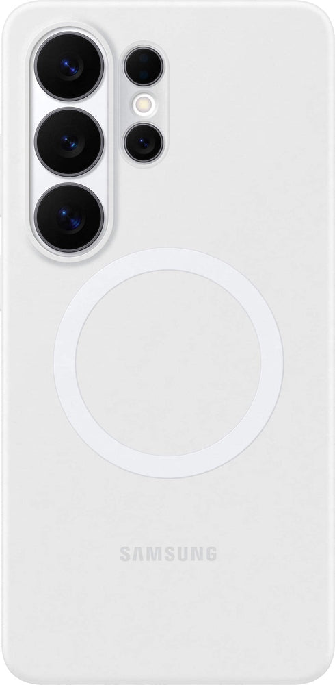 Samsung - Galaxy S26 Ultra Silicone Magnet Case - White