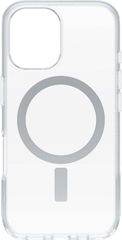 OtterBox - Symmetry Series Hard Shell for MagSafe for Apple iPhone 16 - Clear