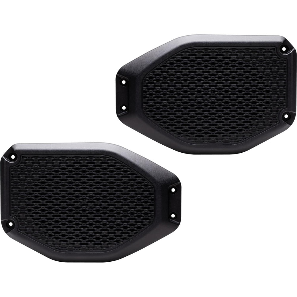 MB Quart - Tuned Universal 6" x 9" Speaker Mounting Kit for Jeep 2018-2023 Wrangler JL and 2020-2023 Gladiator JT Vehicles - Black