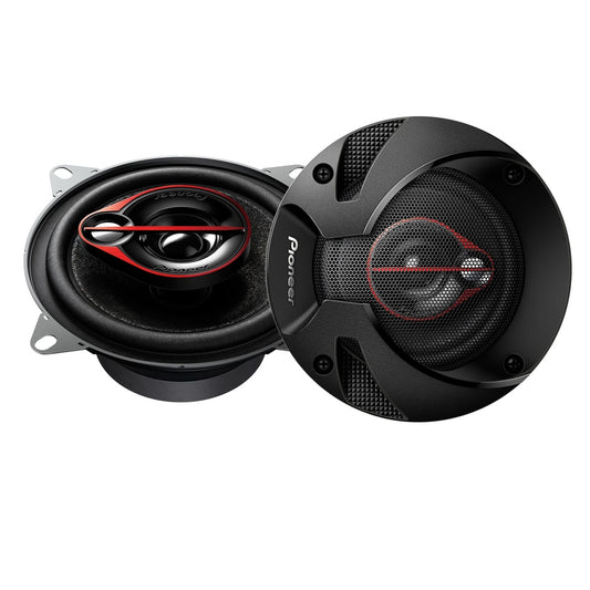 Pioneer - 4" - 3-way 210 W Max Power Coaxial Speakers (pair) - Black