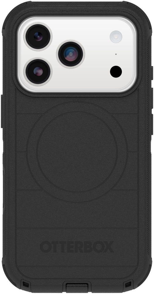 OtterBox - Defender Series Pro Hard Shell for Apple iPhone 17 Pro - Black
