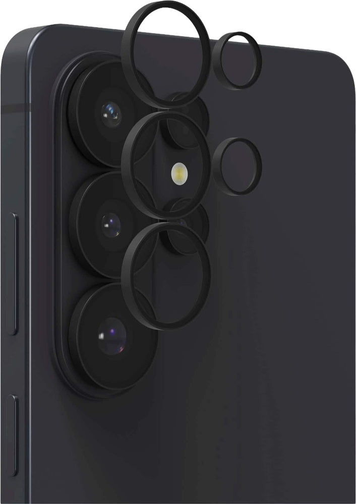 ZAGG - InvisibleShield Glass Elite Anti-Reflective Lens Protector for Samsung Galaxy S26 Ultra - Black