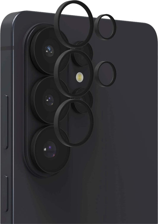 ZAGG - InvisibleShield Glass Elite Anti-Reflective Lens Protector for Samsung Galaxy S26 Ultra - Black