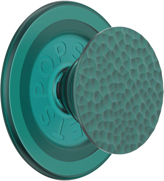 PopSockets - MagSafe PopGrip Universal Magnetic Grip  Stand with Adapter Ring for Cell Phones - Hammered Fresh Pine