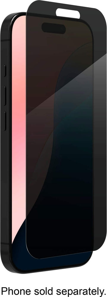 ZAGG - Glass Elite Privacy Screen Protector for  iPhone 16 Pro - Clear
