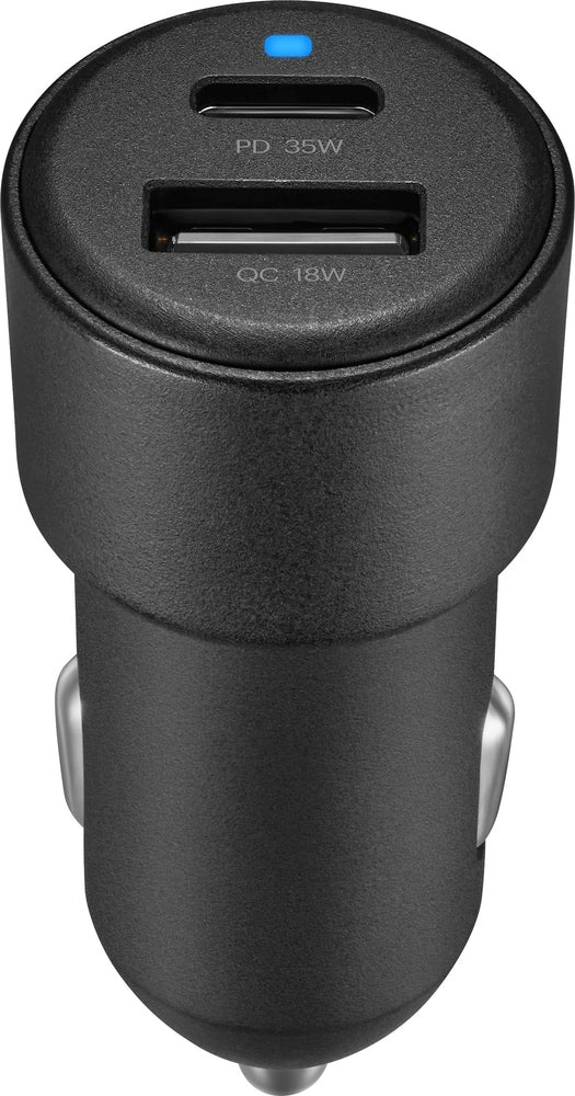 Insignia - 53W Car Charger for Smartphones Tablets and More - Black