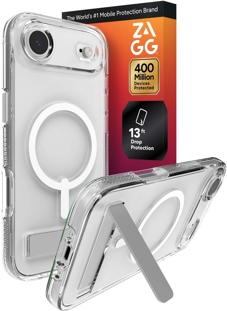 ZAGG - Crystal Palace Snap MagSafe Compatible Case w/ Kickstand for  iPhone Air - Clear