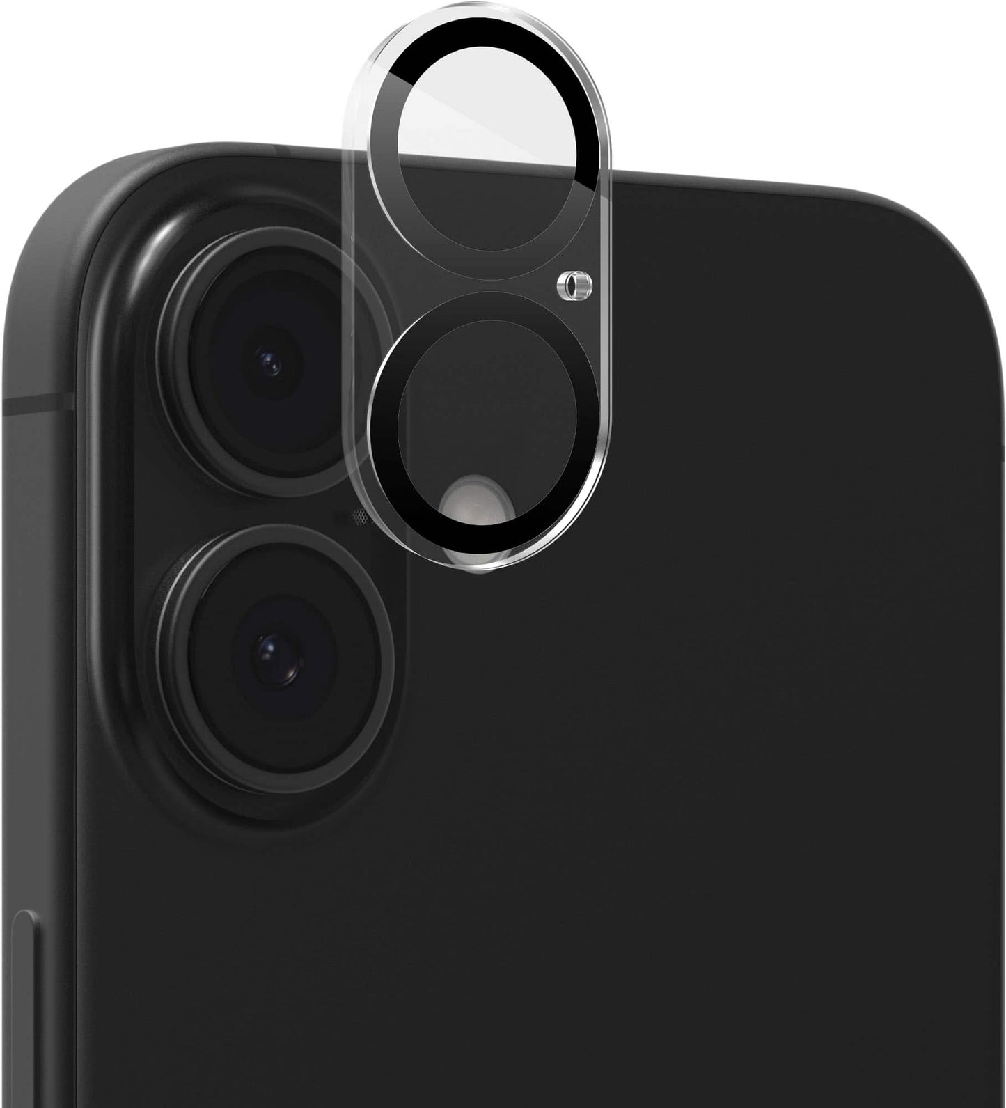 ZAGG - Glass Elite Anti-Reflective Lens Protector for Apple iPhone 16/16 Plus - Clear