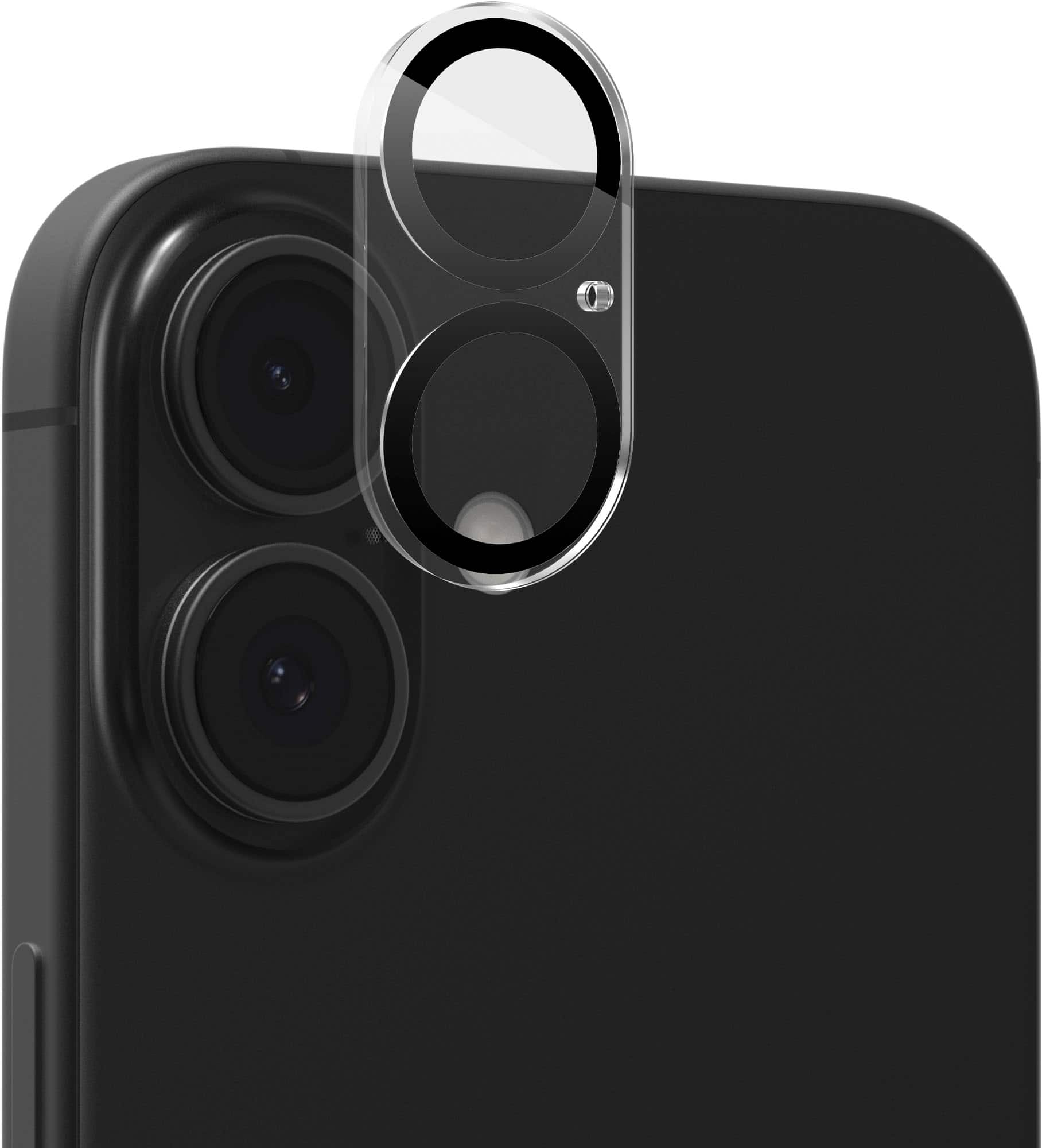 ZAGG - Glass Elite Anti-Reflective Lens Protector for Apple iPhone 16/16 Plus - Clear