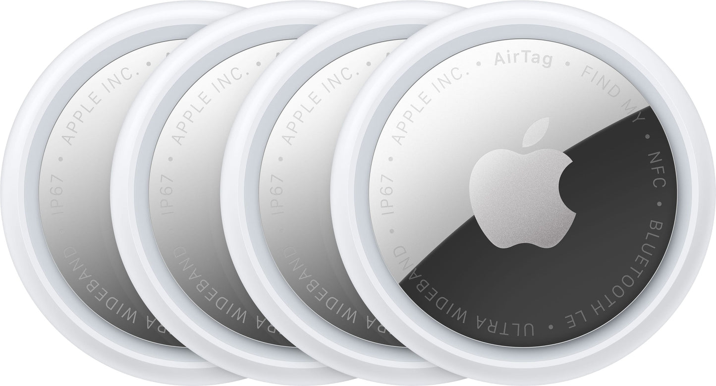Apple - AirTag 4 pack (2nd generation) - 2026 - White