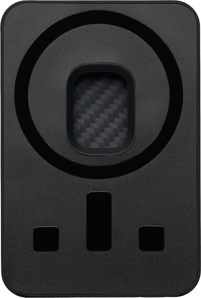 The Ridge Wallet - MagSafe Cardholder - Carbon Fiber 3k - Black
