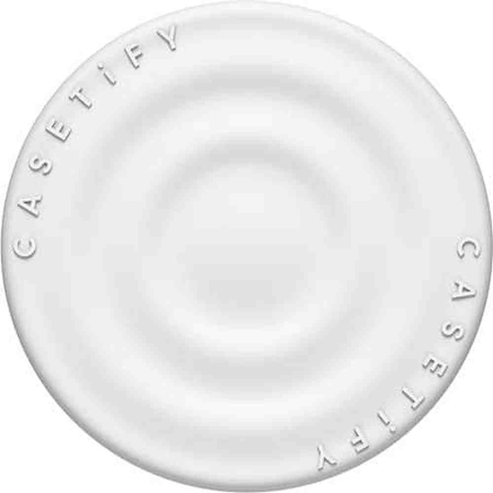 CASETiFY - Snappy Ripple Grip Stand - White