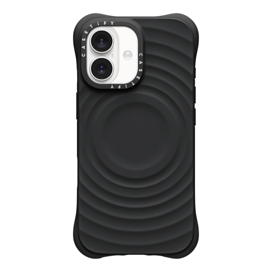 CASETiFY - Apple iPhone 17 Ripple Case - Black