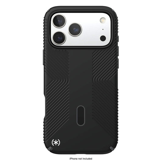 Speck - Presidio2 Grip ClickLock Case for  iPhone 17 Pro Max - Black/White