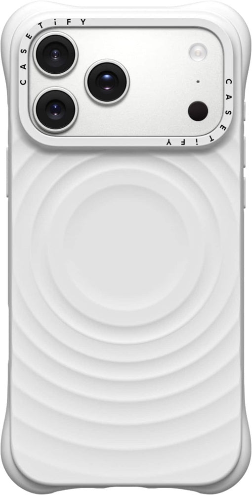 CASETiFY -  iPhone 17 Pro Max Ripple Case - White