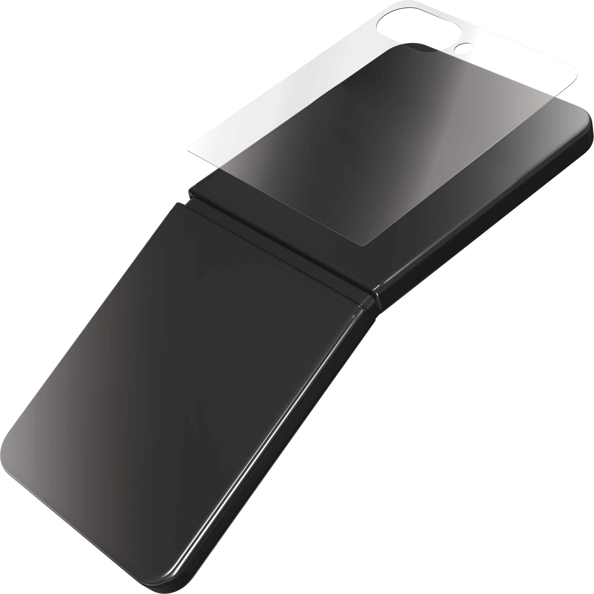 ZAGG - Glass+ Defense Screen Protector for Samsung Galaxy Z Flip7 - Clear