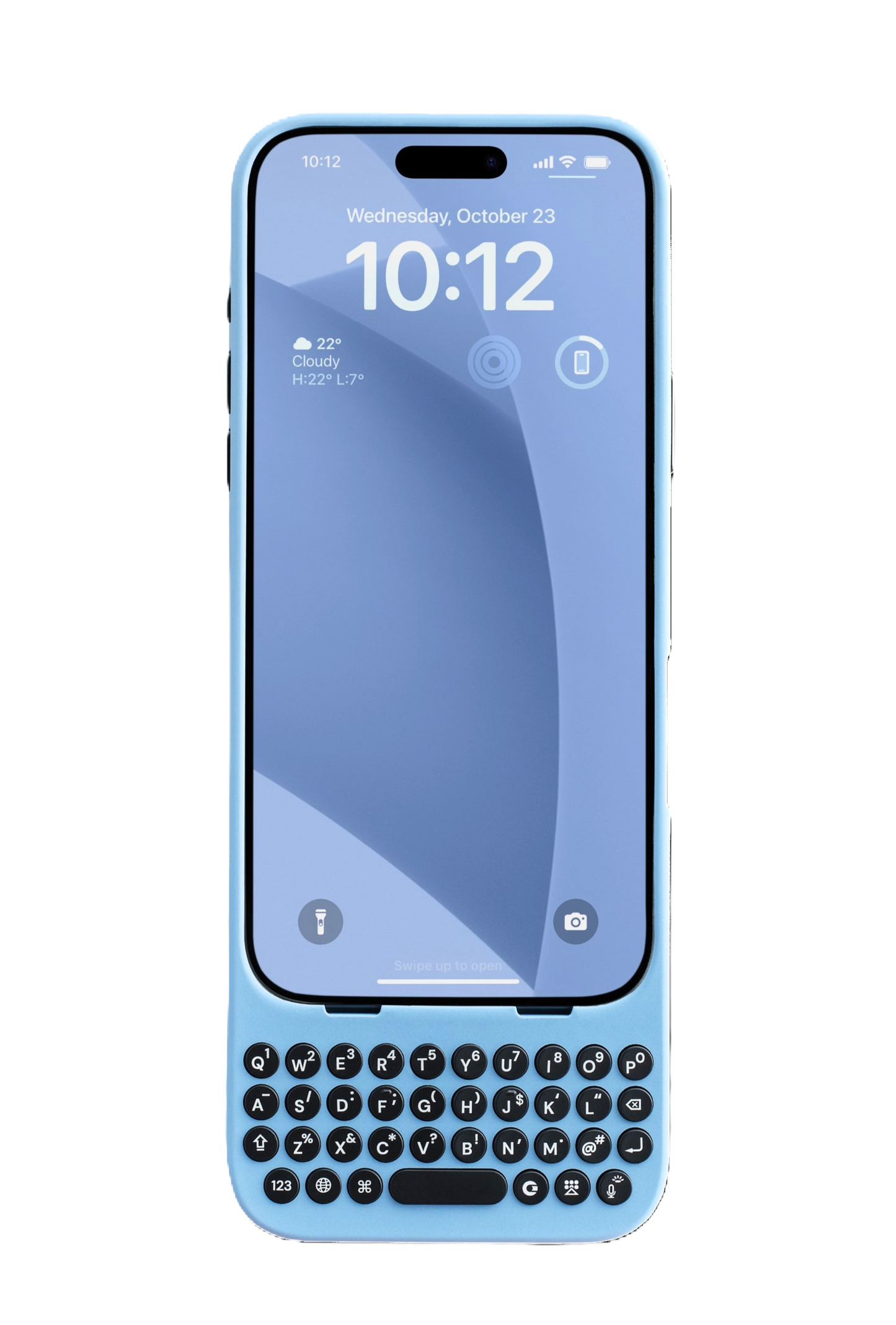 Clicks - Keyboard for  iPhone 16 Pro Max - Surf