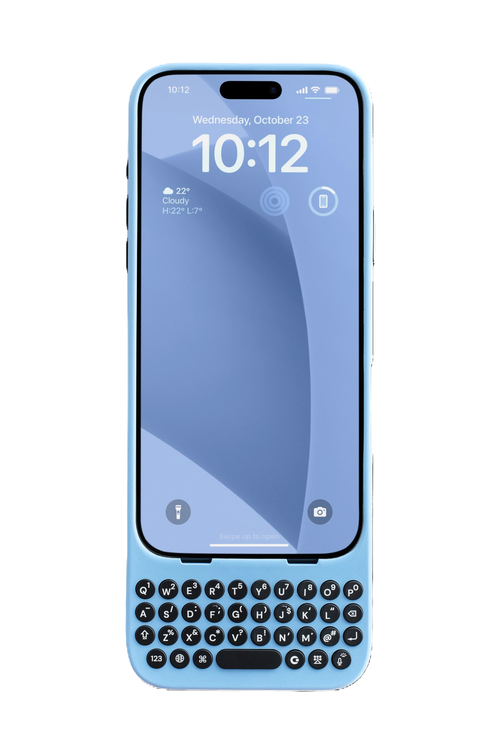 Clicks - Keyboard for  iPhone 16 Pro Max - Surf