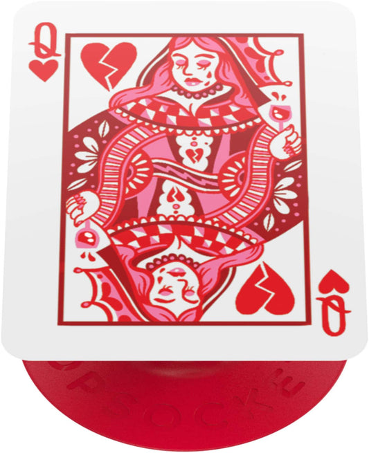 PopSockets - Adhesive PopGrip Universal Grip  Stand for Cell Phones - Heartbreaker Queen