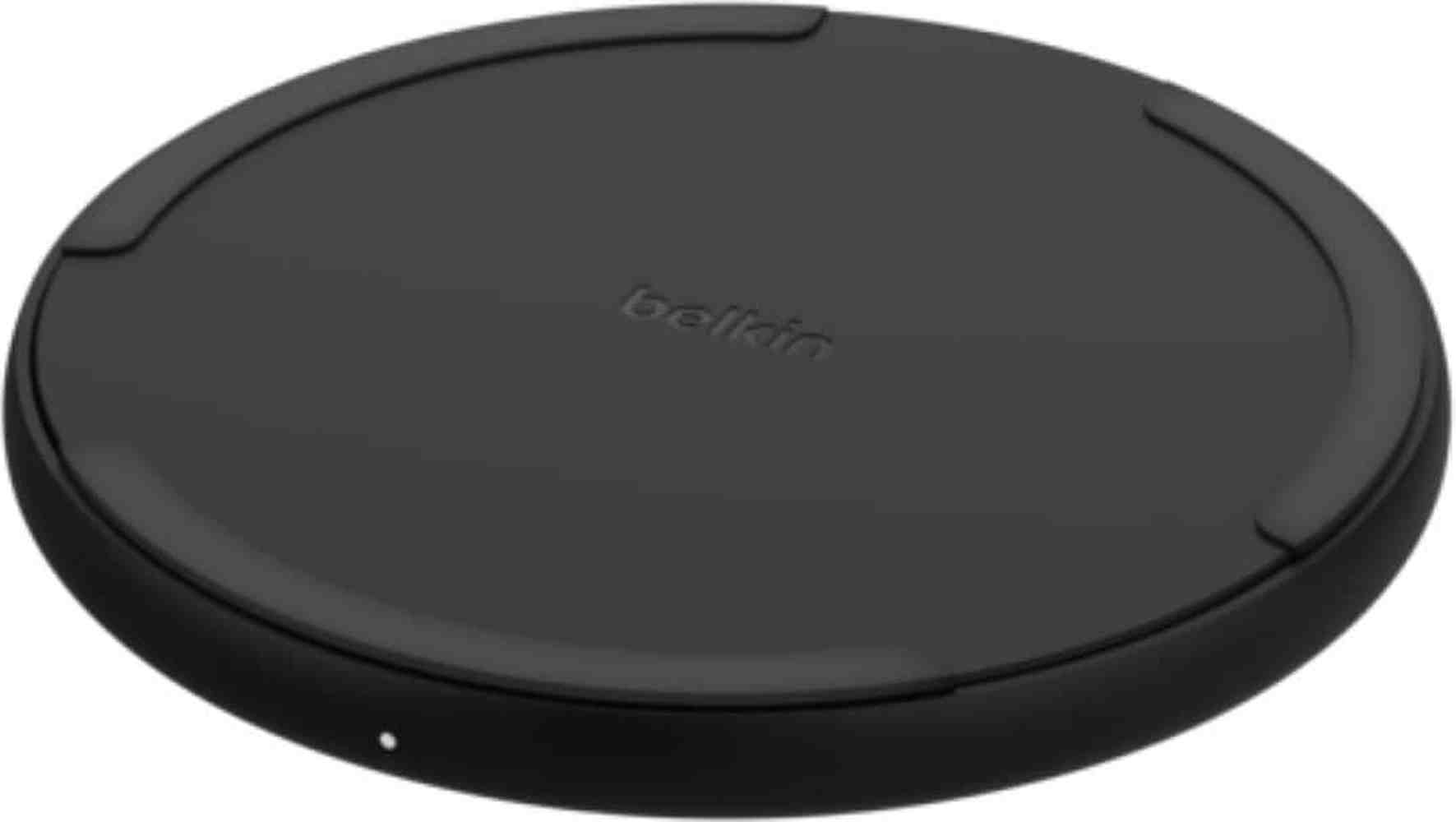 Belkin - Wireless Charging Pad 15W - BOOSTCHARGE Qi Charger for  iPhone AirPods Power Supply and Cable Included - Black