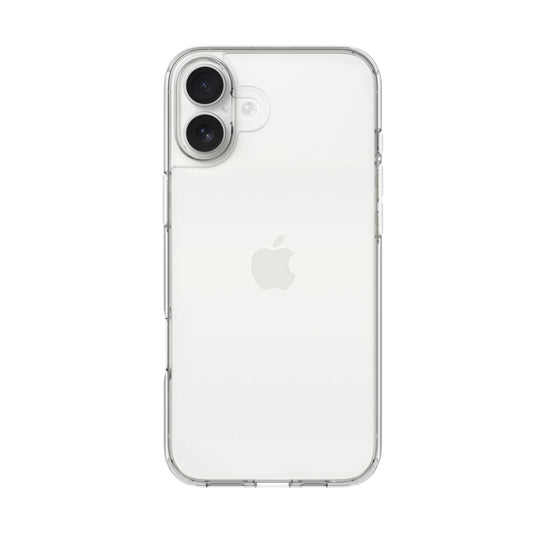 Insignia - Hard-Shell Case for iPhone 16 Plus - Clear