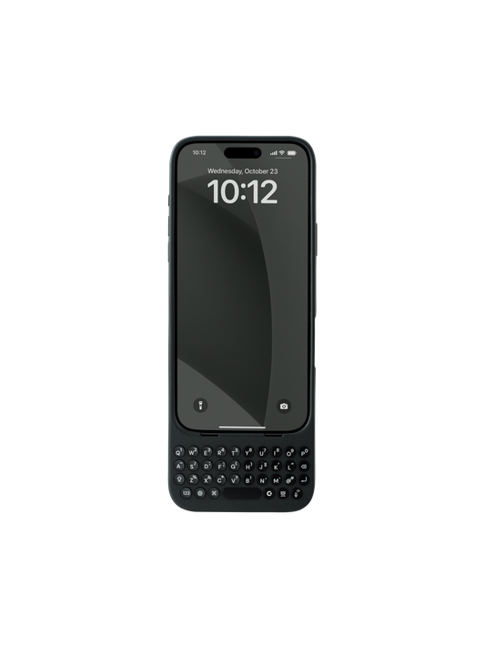 Clicks - Keyboard for Apple iPhone 16 Pro - Onyx