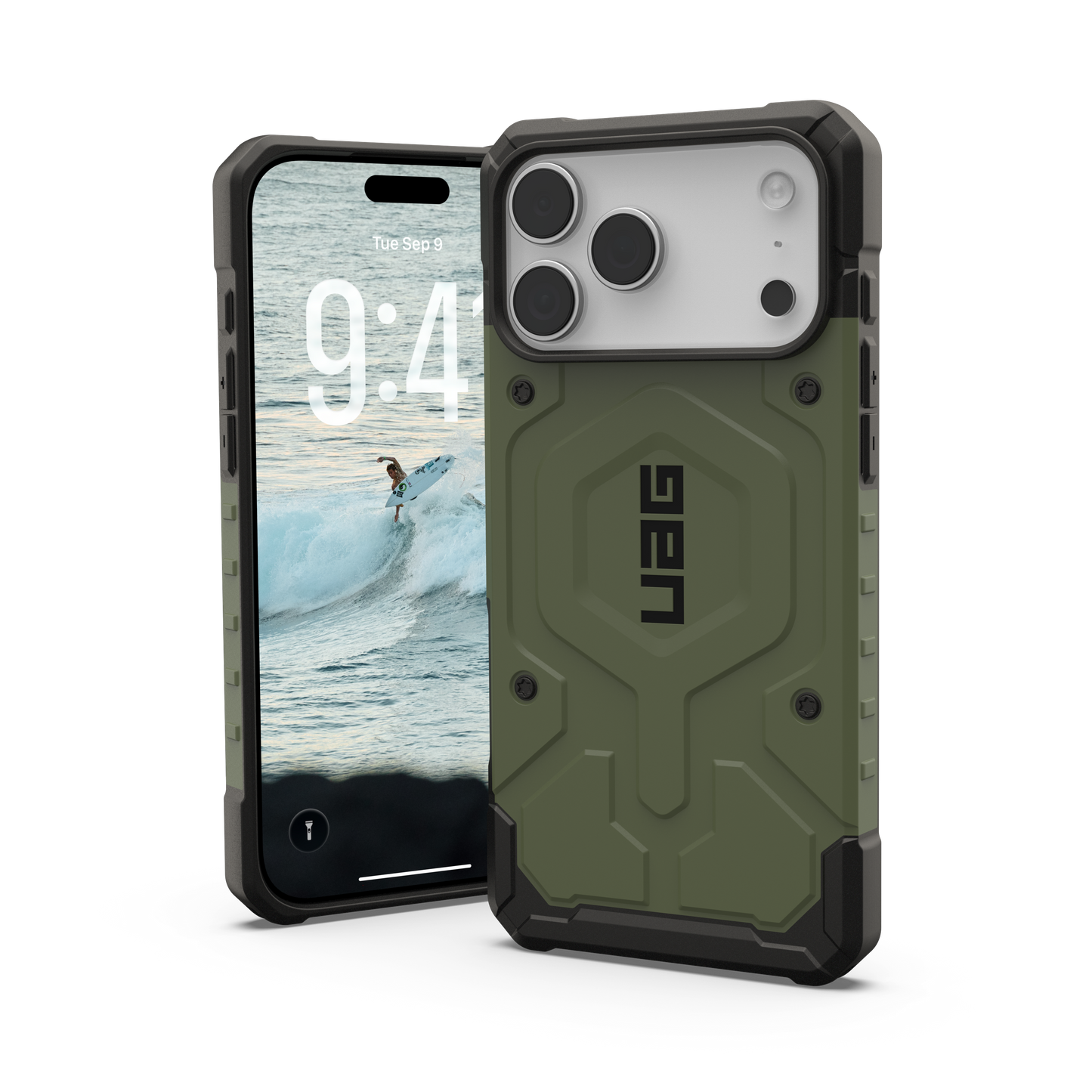 UAG - Pathfinder Series Case with Magsafe for Apple iPhone 17 Pro Max - Olive Drab