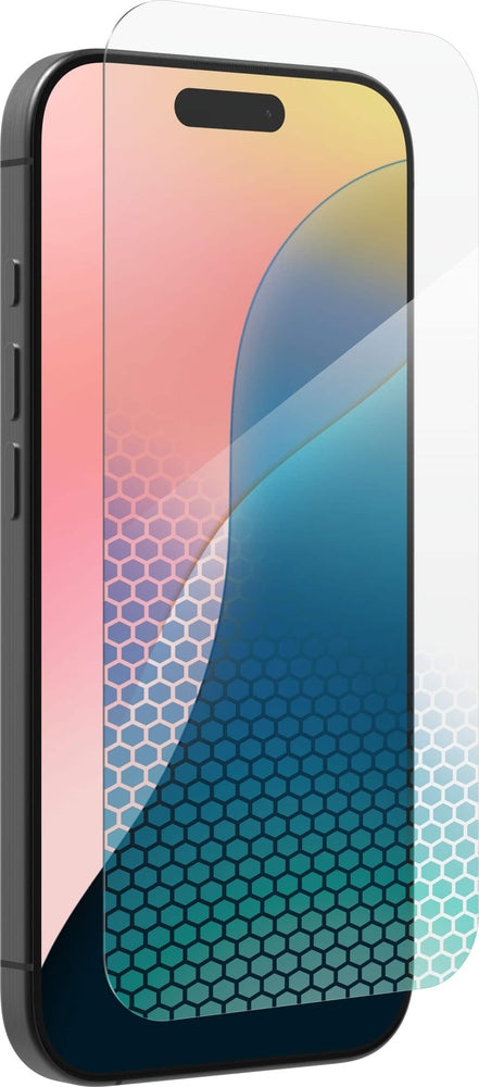 ZAGG - Glass XTR4 Advanced Edge-to-Edge Screen Protector for  iPhone 16 Pro - Clear