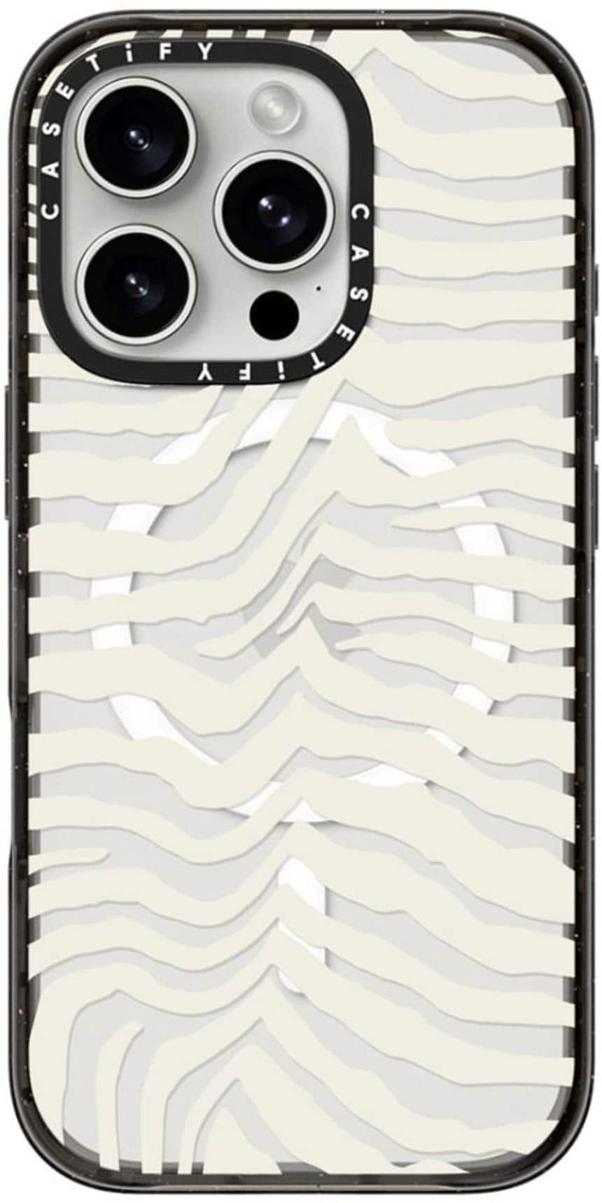 CASETiFY - Impact Case with MagSafe for  iPhone 16 Pro - Zebra Stripe
