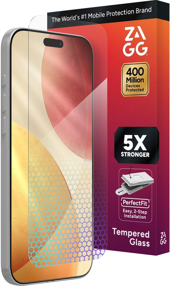 ZAGG - Glass Elite Screen Protector for  iPhone 17 Pro Max - Clear