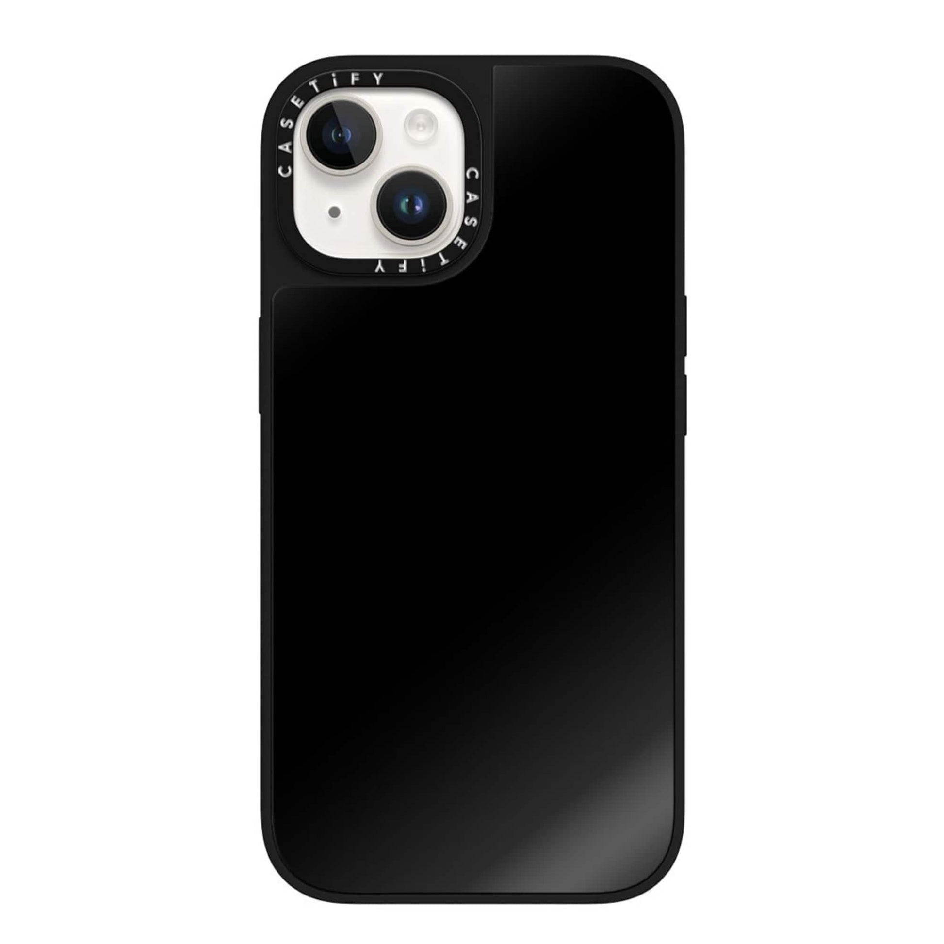 CASETiFY - Mirror Case with MagSafe for  iPhone 15 - Black with Black Bumper